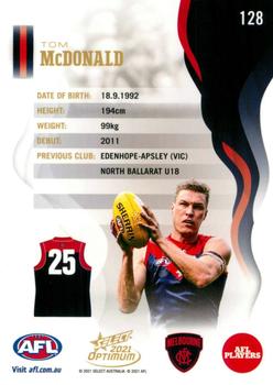 2021 Select Optimum #128 Tom Mcdonald Back